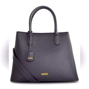 MERSI MEGHAN SATCHEL VEGAN LEATHER